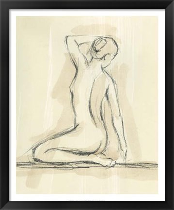 Framed Neutral Figure Study IV Print