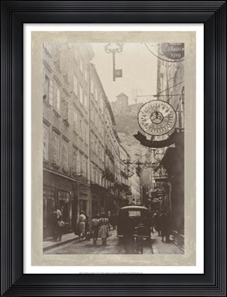 Framed Summer in Europe I Print