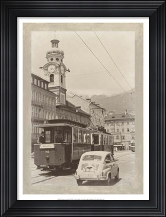 Framed Summer in Europe III Print