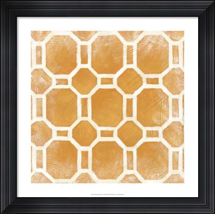 Framed Modern Symmetry I Print