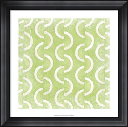 Framed Modern Symmetry II Print