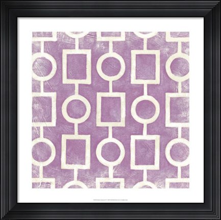 Framed Modern Symmetry IV Print