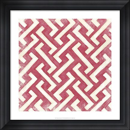 Framed Modern Symmetry VI Print