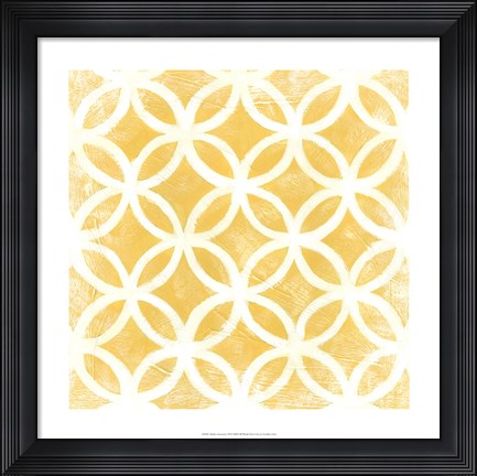 Framed Modern Symmetry VII Print