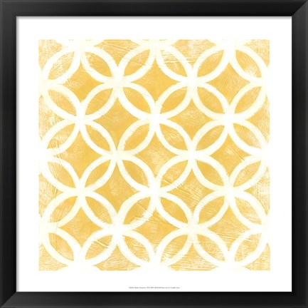 Framed Modern Symmetry VII Print