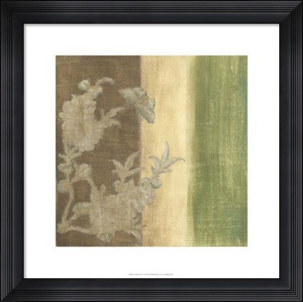 Framed Antique Ivory I Print