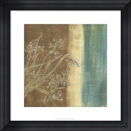 Framed Antique Ivory III Print