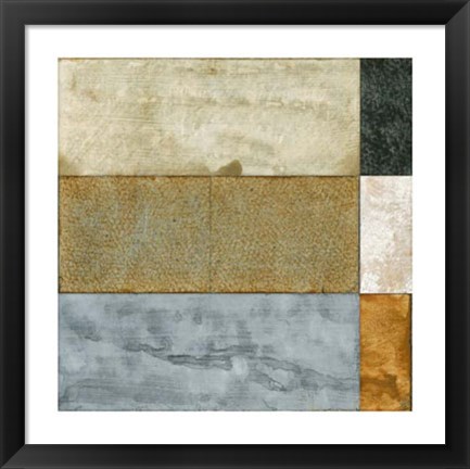 Framed Urban Grid III Print