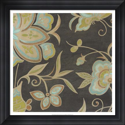 Framed Heirloom Floral II Print