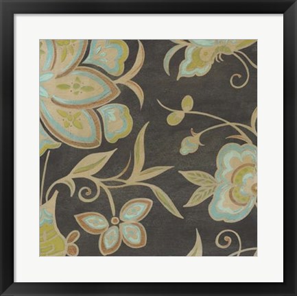 Framed Heirloom Floral II Print