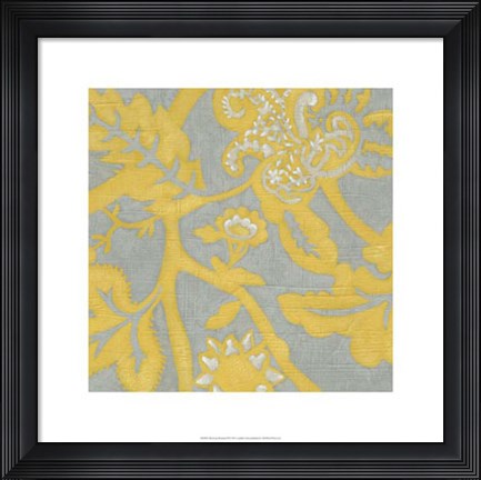 Framed Buttercup Botanical III Print