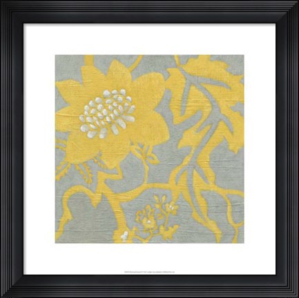 Framed Buttercup Botanical IV Print