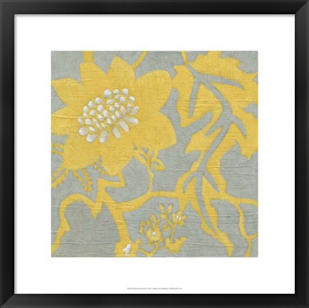 Framed Buttercup Botanical IV Print