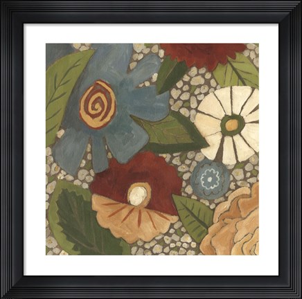 Framed Posy I Print