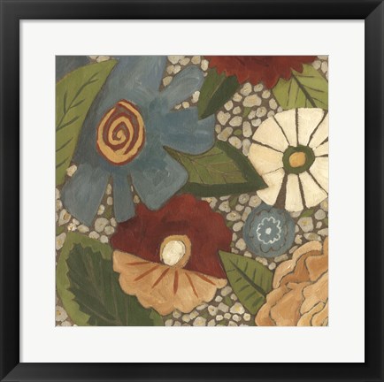 Framed Posy I Print