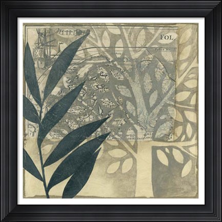 Framed New World I Print