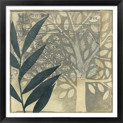 Framed New World I Print