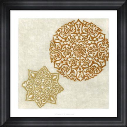 Framed Mandarin Star I Print