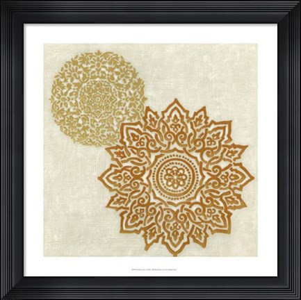 Framed Mandarin Star II Print