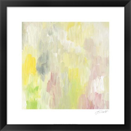 Framed Buoyant Awakening II Print