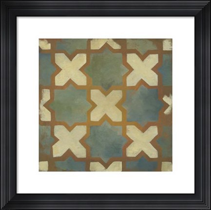 Framed Rustic Symmetry II Print
