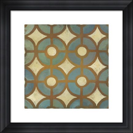 Framed Rustic Symmetry III Print