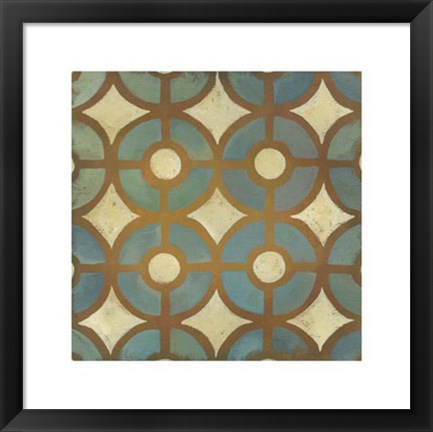 Framed Rustic Symmetry III Print