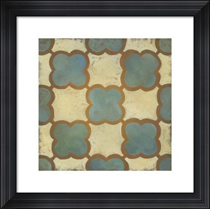 Framed Rustic Symmetry IV Print