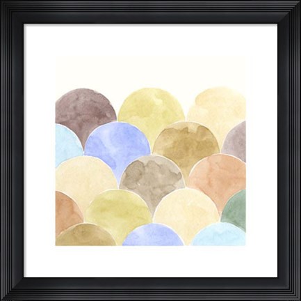 Framed Geometric I Print