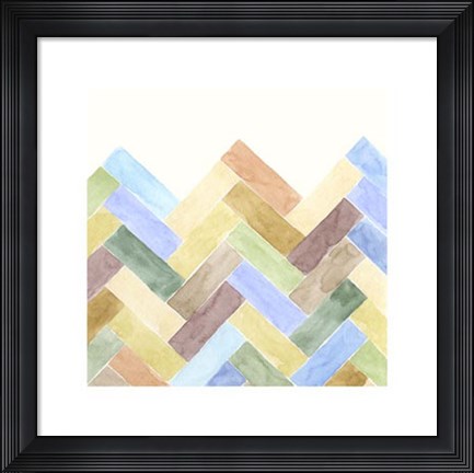 Framed Geometric III Print