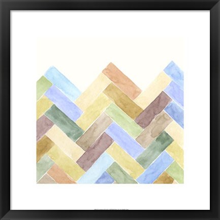 Framed Geometric III Print