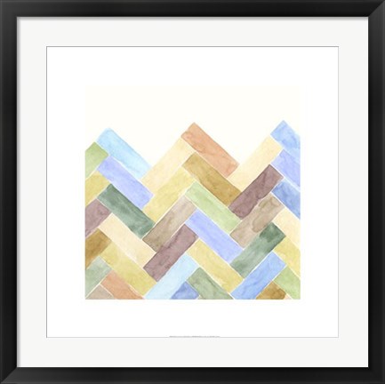 Framed Geometric III Print