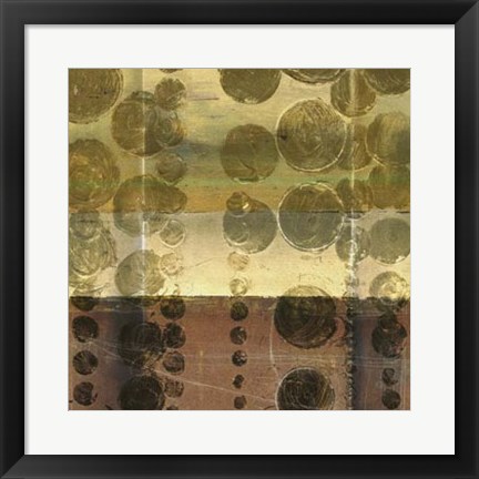 Framed Droplets II Print