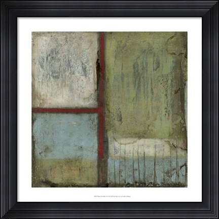 Framed Rustic Minimalism II Print