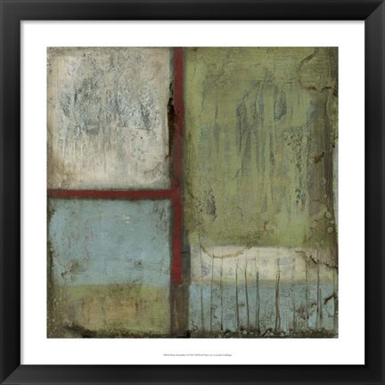 Framed Rustic Minimalism II Print