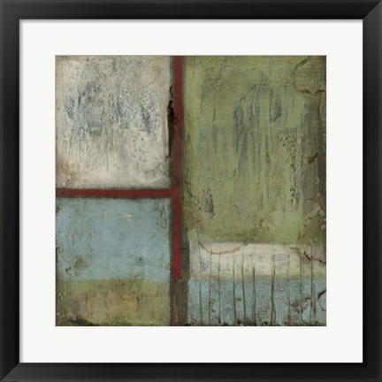 Framed Rustic Minimalism II Print