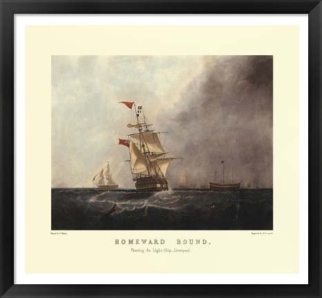 Framed Homeward Bound Print