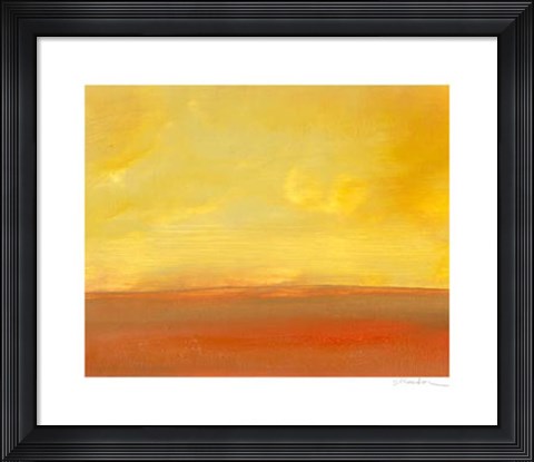 Framed Plains I Print