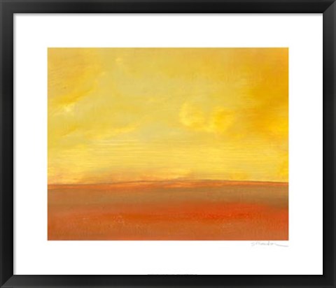 Framed Plains I Print