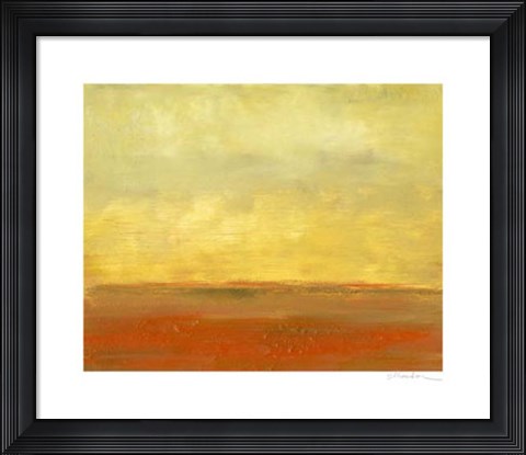 Framed Plains II Print