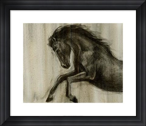 Framed Dynamic Stallion II Print