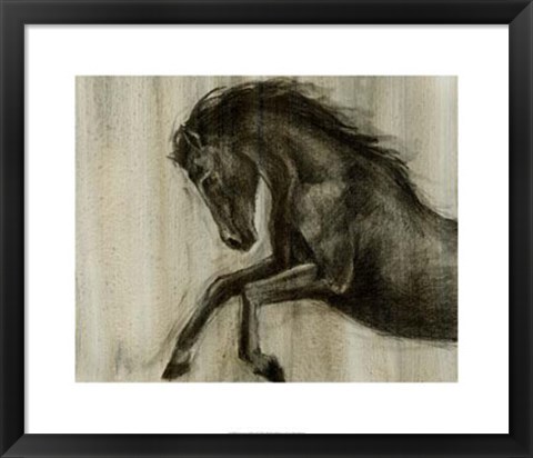 Framed Dynamic Stallion II Print