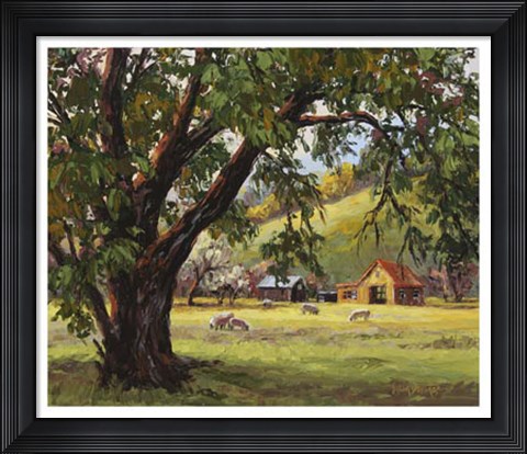 Framed Quiet Meadow Print