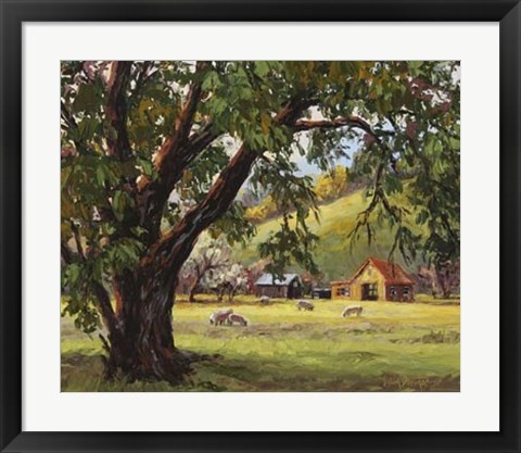 Framed Quiet Meadow Print