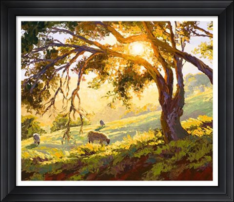 Framed Restful Radiance Print