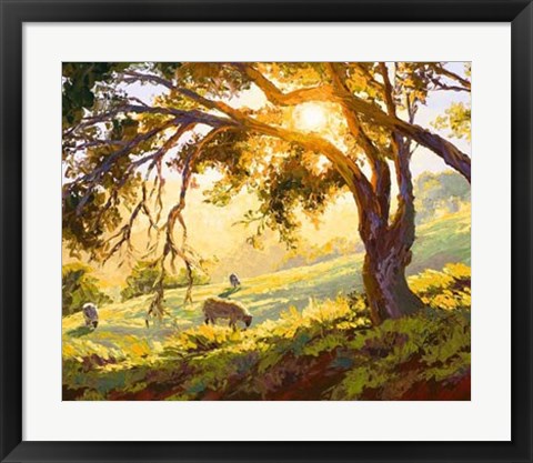 Framed Restful Radiance Print