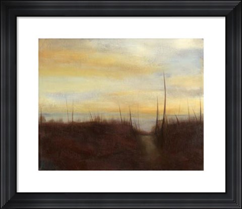 Framed Sunrise Stroll I Print