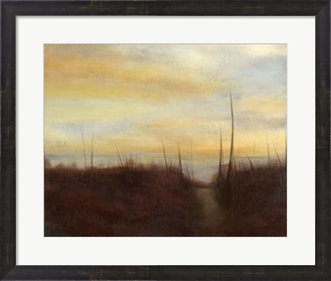 Framed Sunrise Stroll I Print