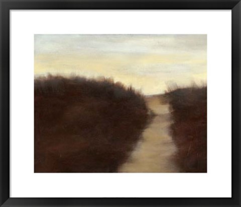 Framed Sunrise Stroll III Print