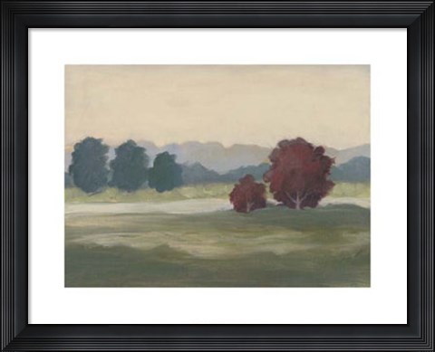 Framed Morning Haze I Print